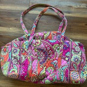 Vera Bradley Multicolor Paisley Tote
